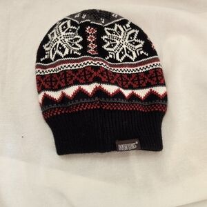 Muk Luks Knit Snowflake Winter Outdoor Hat